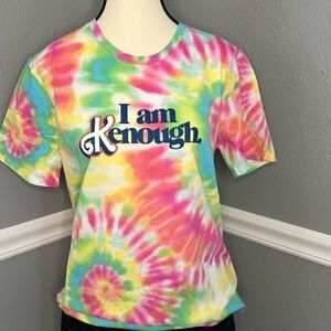 NWT Tie Dye Barbie Tee - I am Kenough!! XL